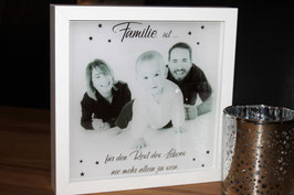 Familie ist .... für den Rest des Lebens nie mehr allein zu sein.