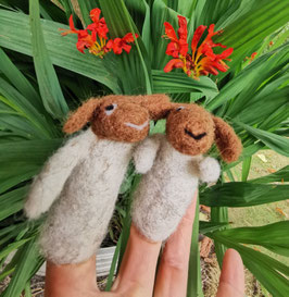 Fingerpuppe - handgemacht aus unserer Wolle