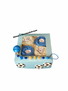 Baby-Cupcakes "Fussball"