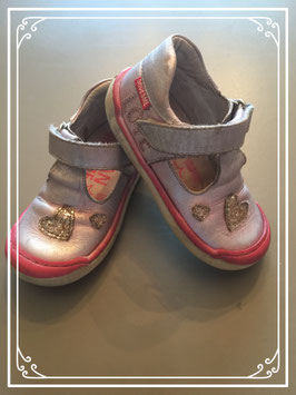 Grijs-roze schoentjes van Shoesme - maat 24