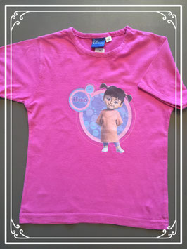 Een roze T-shirtje van Disney - maat 128
