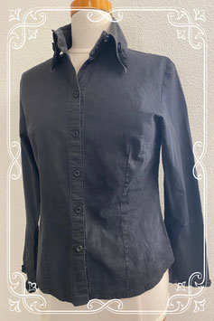 Nette zwarte blouse van Vechy maat 40