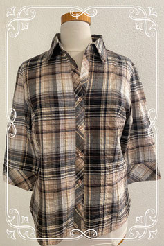 Blouse met driekwart mouwen van Essentials maat 40