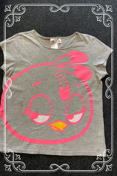 Grijs shirt met Stella van de Angry Birds van H&M maat 158/164