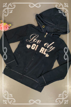 Leuk zwart vest met gouden letters van Europe Kids maat 164