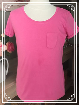 Basic roze t-shirt van HEMA - Maat 158-164