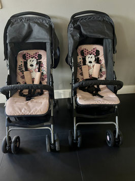 Houck buggy's voor tweeling - Minnie Mouse design