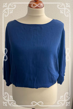Elegante top in royal blauw van Thelma en Louise Maat 40