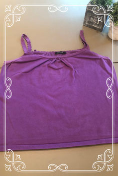 Paarse top van Liberty Island maat L