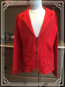 Nieuw: rood vest van Soho - maat 158