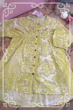 Nieuwe lime groene blouse van Didi Girls maat 158