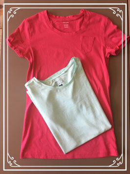 2 nieuwe basic shirtjes Hema en C&A-maat 158-164