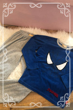 Stoere blauwe Spiderman pyjama - Maat 134-140