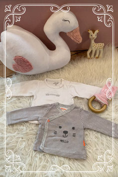 Set van twee shirtjes van de Hema en PRENATAL - maat 50