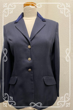 Donkerblauw paardrij jas van Harry's Horse maat 40