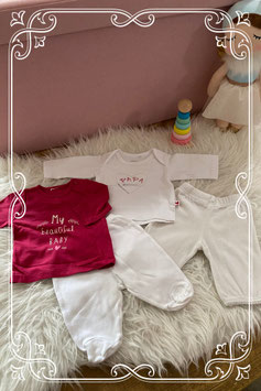 Vierdelig setje van o.a. PRENATAL - maat 50