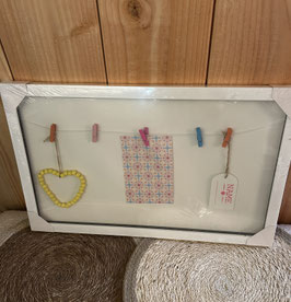 Nieuw: Fotolijst voor foto's en naam van je baby