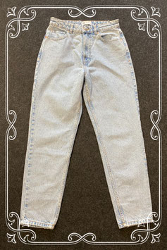 Stoere lichtblauwe jeans van Zara maat 38