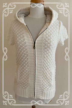 Beige vest met korte mouwen van C&A maat 158/164