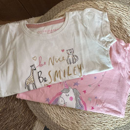 Twee T-shirtjes van de Primmark - maat 80