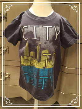 Donkergrijs T-shirt van WE - maat 92