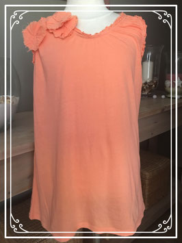 Oranje topje van de zara-maat 164