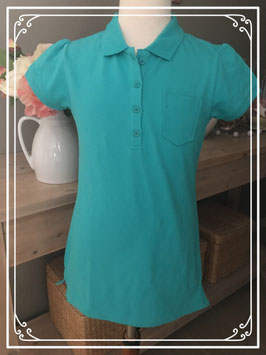 Nieuw: Turquoise Polo van HEMA - maat 158-164