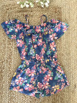 Gebloemd jumpsuit van Girls - maat 104