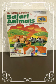 Safari Animals: dieren maken met gips!