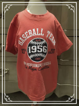 Rood T-shirt van Scamps & Boys - maat 92-98