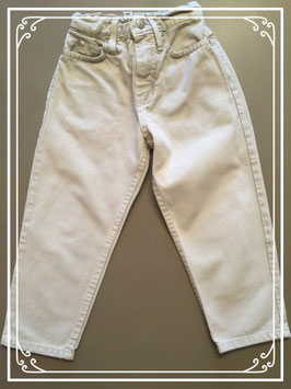 Beige katoenen broek - maat 92