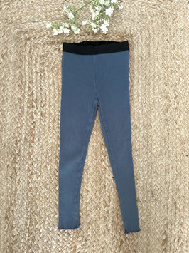 Blauwe legging van de HEMA - maat 110-116