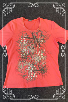 Leuk roze shirt met opdruk van Gerry Weber maat 40