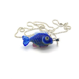Anhänger "Blaufisk Silber"