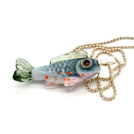 Fisch-Anhänger "Graufisk Silber"