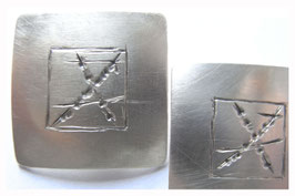 1 Ohrstecker Silber