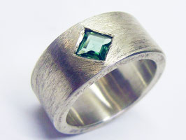 Silberring mit Turmalin