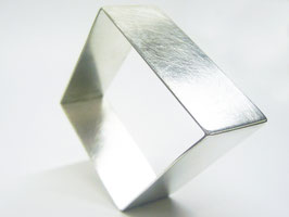 Armreif, Silber, Raute