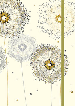 Notizheftchen A6 Pusteblumen