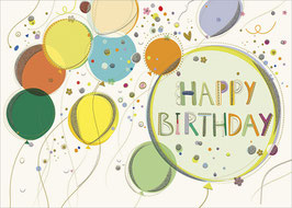 Luftballons Happy Birthday