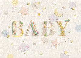 Buchstaben BABY