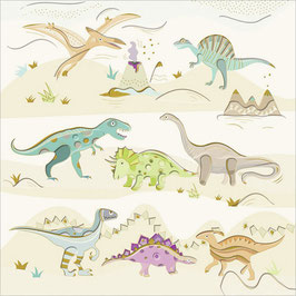 Dinosaurier Minikarte