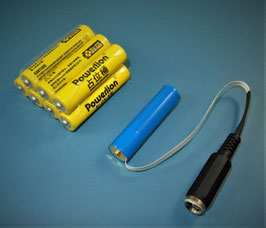 AAA Micron Batterie - Netzteil Adapter - Set 3-12V