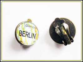 Berlin Ohrclips Bronze