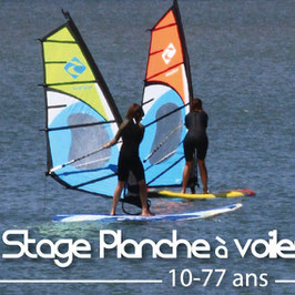 Stage planche à voile débutant (du 19 au 23 août)