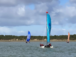 Cours particuliers catamaran (27 juillet)