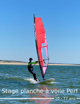 Stage planche à voile perfectionnement (du 04 au 08 août)