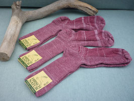 Socken Baumwolle/Wolle Beerenmeliert