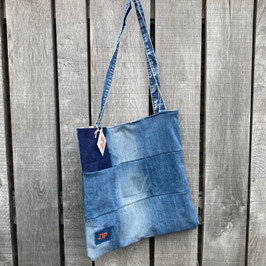 RECYCLE Denim schoudertas