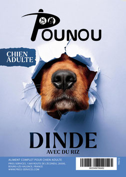 Chien adulte - Dinde avec du Riz